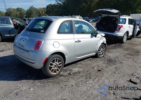 2013 Fiat 500 Pop from USA, damaged, VIN 3C3CFFAR3DT545781